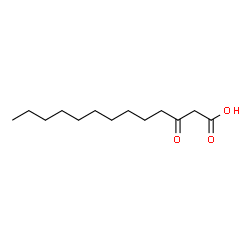 ChemSpider 2D Image | 3-Oxotridecanoic acid | C13H24O3
