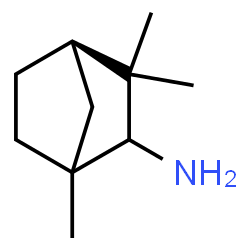 ChemSpider 2D Image | (4R)-1,3,3-Trimethylbicyclo[2.2.1]heptan-2-amine | C10H19N
