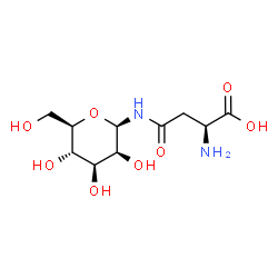 ChemSpider 2D Image | N-L-beta-Aspartyl-beta-D-mannopyranosylamine | C10H18N2O8
