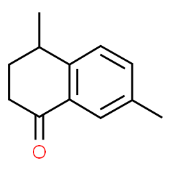 ChemSpider 2D Image | 4,7-Dimethyl-1-tetralone | C12H14O