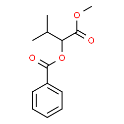 ChemSpider 2D Image | Methyl 2-benzoyloxyisopentanoate | C13H16O4