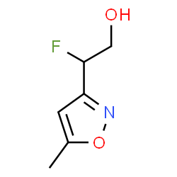 ChemSpider 2D Image | 2-Fluoro-2-(5-methyl-1,2-oxazol-3-yl)ethanol | C6H8FNO2