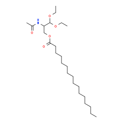 ChemSpider 2D Image | 2-Acetamido-3,3-diethoxypropyl palmitate | C25H49NO5