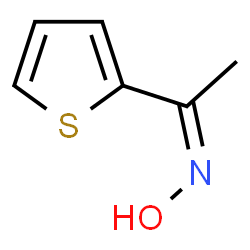 ChemSpider 2D Image | 1-(2-thienyl)ethanone oxime | C6H7NOS