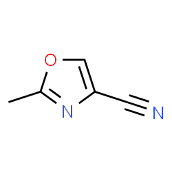 ChemSpider 2D Image | 2-methyloxazole-4-carbonitrile | C5H4N2O