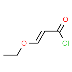 ChemSpider 2D Image | 3-Ethoxy-acryloyl chloride | C5H7ClO2