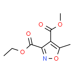 ChemSpider 2D Image | 3-Ethyl 4-methyl 5-methyl-1,2-oxazole-3,4-dicarboxylate | C9H11NO5