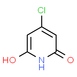 ChemSpider 2D Image | 4-Chloropyridine-2,6-diol | C5H4ClNO2