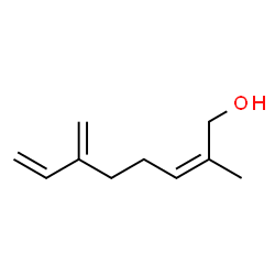 ChemSpider 2D Image | (2Z)-2-Methyl-6-methylene-2,7-octadien-1-ol | C10H16O