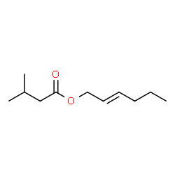 ChemSpider 2D Image | trans-2-Hexenyl Isovalerate | C11H20O2