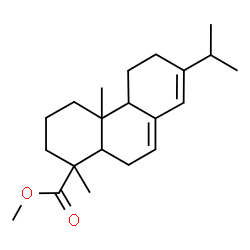 ChemSpider 2D Image | Methyl abieta-7,13-dien-18-oate | C21H32O2