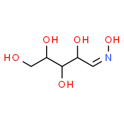 ChemSpider 2D Image | (5Z)-5-(Hydroxyimino)-1,2,3,4-pentanetetrol | C5H11NO5