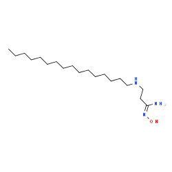 ChemSpider 2D Image | (1Z)-3-(Hexadecylamino)-N'-hydroxypropanimidamide | C19H41N3O