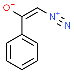 ChemSpider 2D Image | (E)-2-Diazonio-1-phenylethenolate | C8H6N2O