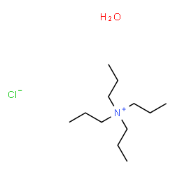 ChemSpider 2D Image | N,N,N-Tripropyl-1-propanaminium chloride hydrate (1:1:1) | C12H30ClNO