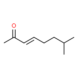 ChemSpider 2D Image | (E)-7-Methyloct-3-en-2-one | C9H16O