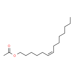ChemSpider 2D Image | (6Z)-6-Tetradecenyl acetate | C16H30O2
