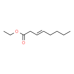 ChemSpider 2D Image | ETHYL-3-OCTENOATE | C10H18O2
