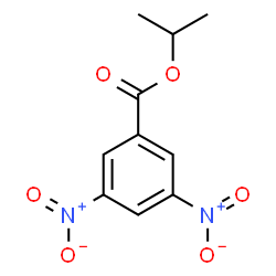 ChemSpider 2D Image | Isopropyl 3,5-dinitrobenzoate | C10H10N2O6