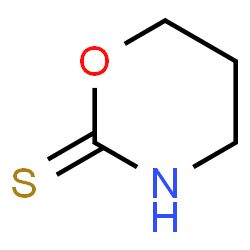 ChemSpider 2D Image | 1,3-Oxazinane-2-thione | C4H7NOS
