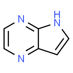 ChemSpider 2D Image | 4H-Pyrrolo[2,3-b]pyrazine | C6H5N3