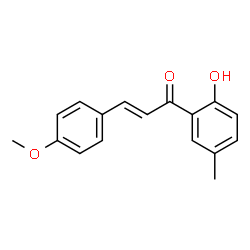 ChemSpider 2D Image | 2'-Hydroxy-4-methoxy-5'-methylchalcone | C17H16O3