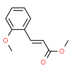 ChemSpider 2D Image | Methyl (2E)-3-(2-methoxyphenyl)acrylate | C11H12O3