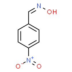 ChemSpider 2D Image | (Z)-4-Nitrobenzaldoxime | C7H6N2O3