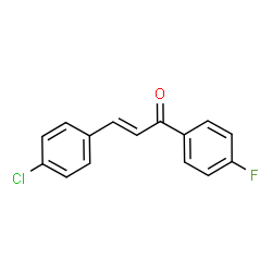 ChemSpider 2D Image | 4-Chloro-4'-fluorochalcone | C15H10ClFO