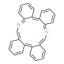 ChemSpider 2D Image | (4aZ,8aZ,10Z,14aZ,18aZ,20Z)-Tetrabenzo[b,d,h,j][1,6]diazacyclododecine | C26H18N2