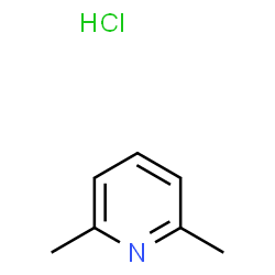 ChemSpider 2D Image | 2,6-lutidine hydrochloride | C7H10ClN