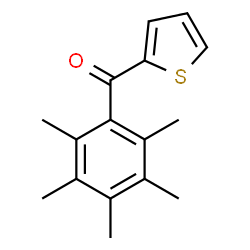 ChemSpider 2D Image | 2-(Pentamethylbenzoyl)thiophene | C16H18OS