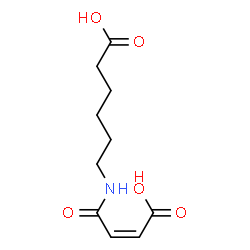 ChemSpider 2D Image | (Z)-6-(3-Carboxyacrylamido)hexanoic acid | C10H15NO5