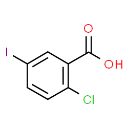ChemSpider 2D Image | 2-Chloro-5-iodobenzoic acid | C7H4ClIO2