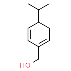 ChemSpider 2D Image | (4-Isopropyl-1,5-cyclohexadien-1-yl)methanol | C10H16O