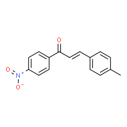 ChemSpider 2D Image | (2E)-3-(4-Methylphenyl)-1-(4-nitrophenyl)-2-propen-1-one | C16H13NO3