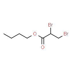 ChemSpider 2D Image | Butyl 2,3-dibromopropanoate | C7H12Br2O2