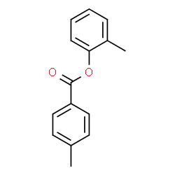 ChemSpider 2D Image | 2-Methylphenyl 4-methylbenzoate | C15H14O2