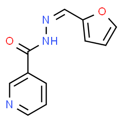 ChemSpider 2D Image | N'-[(Z)-2-Furylmethylene]nicotinohydrazide | C11H9N3O2