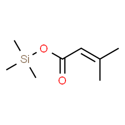 ChemSpider 2D Image | Trimethylsilyl 3-methyl-2-butenoate | C8H16O2Si