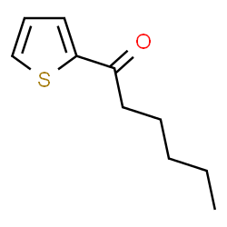 ChemSpider 2D Image | 2-HEXANOYLTHIOPHENE | C10H14OS