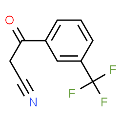 ChemSpider 2D Image | 3-Oxo-3-[3-(trifluoromethyl)phenyl]propanenitrile | C10H6F3NO