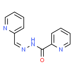 ChemSpider 2D Image | N'-[(Z)-2-Pyridinylmethylene]-2-pyridinecarbohydrazide | C12H10N4O