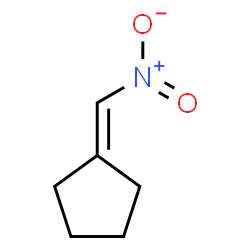 ChemSpider 2D Image | (Nitromethylene)cyclopentane | C6H9NO2