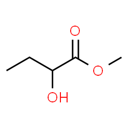 ChemSpider 2D Image | Methyl 2-hydroxybutanoate | C5H10O3