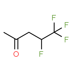 ChemSpider 2D Image | 4,5,5,5-Tetrafluoro-2-pentanone | C5H6F4O