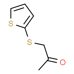 ChemSpider 2D Image | (2-Thienylthio)acetone | C7H8OS2
