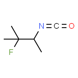 ChemSpider 2D Image | 2-Fluoro-3-isocyanato-2-methylbutane | C6H10FNO