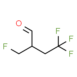 ChemSpider 2D Image | 4,4,4-Trifluoro-2-(fluoromethyl)butanal | C5H6F4O