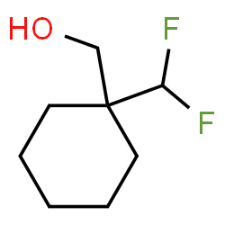 ChemSpider 2D Image | [1-(Difluoromethyl)cyclohexyl]methanol | C8H14F2O
